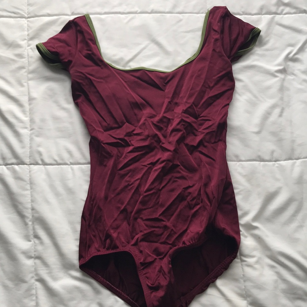 Bloch Maroon Dance Leotard